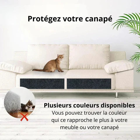 Raxiva-tapis griffoir autocollant protegez vos meubles faites plaisir chat