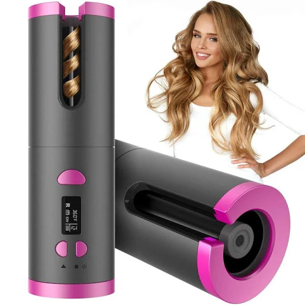 Raxiva-easy cordless automatic hair curling device for women