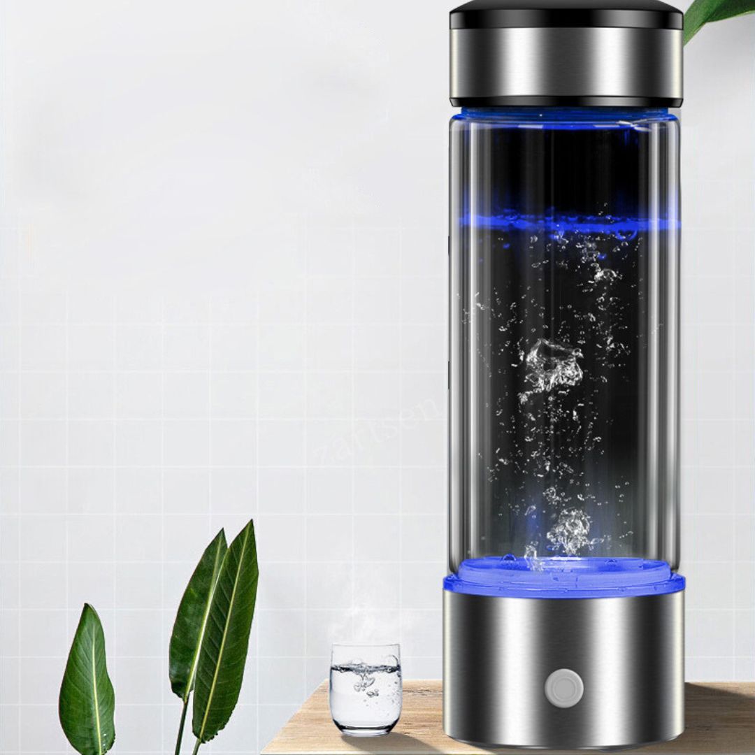 Raxiva-gourde alcaline rechargeable eau enrichie en hydrogene