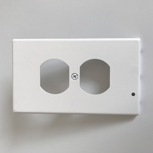 Raxiva-double wall plug socket led hallway night light set