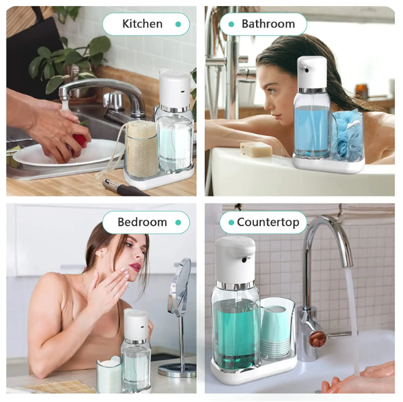 Raxiva-automatic mouthwash dispenser