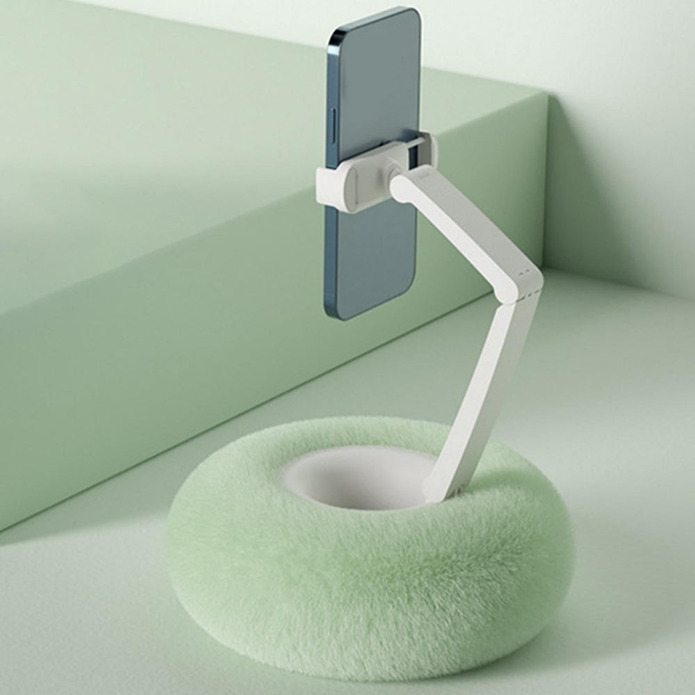 Raxiva-fuzzy pillow phone holder and snack bowl