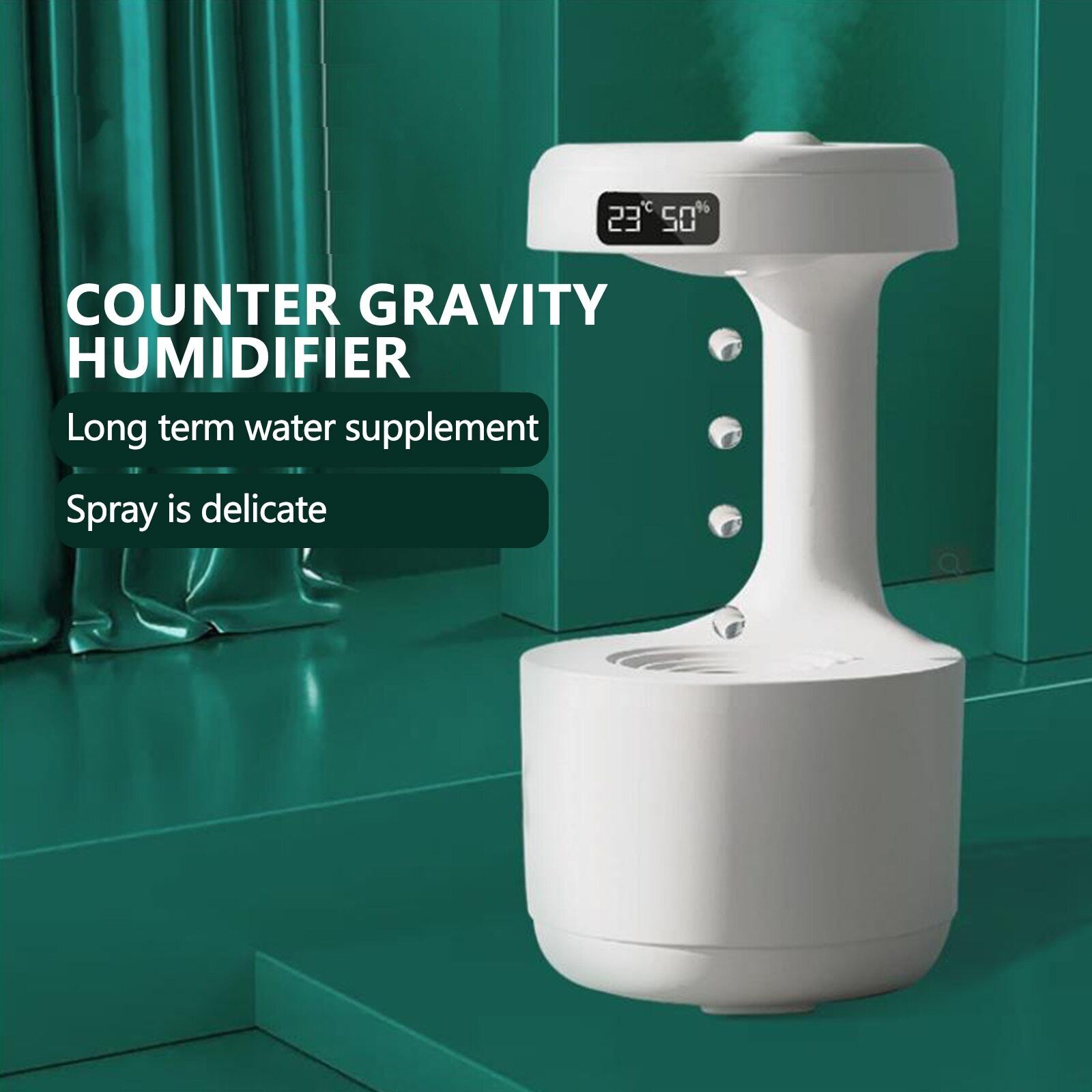 Raxiva-anti gravity humidifier