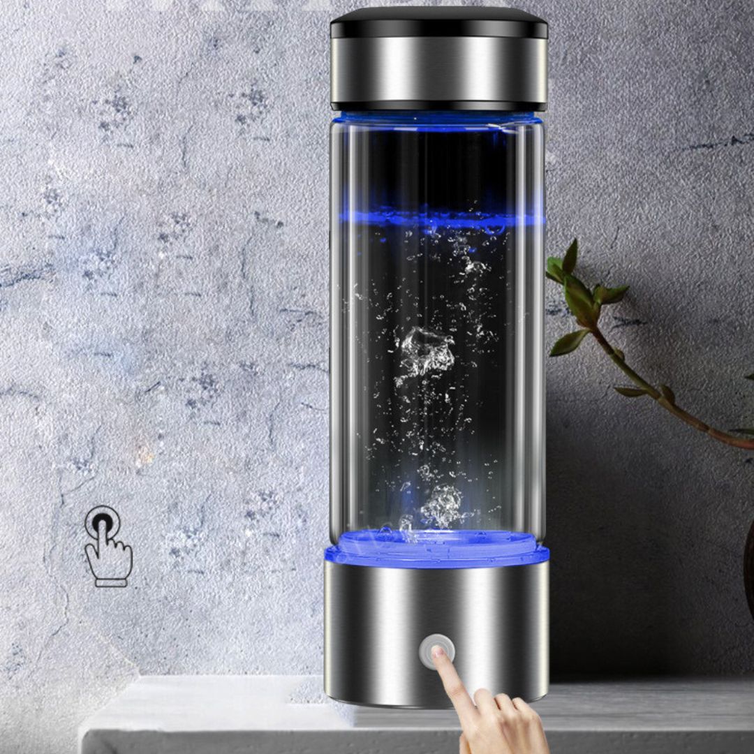 Raxiva-gourde alcaline rechargeable eau enrichie en hydrogene