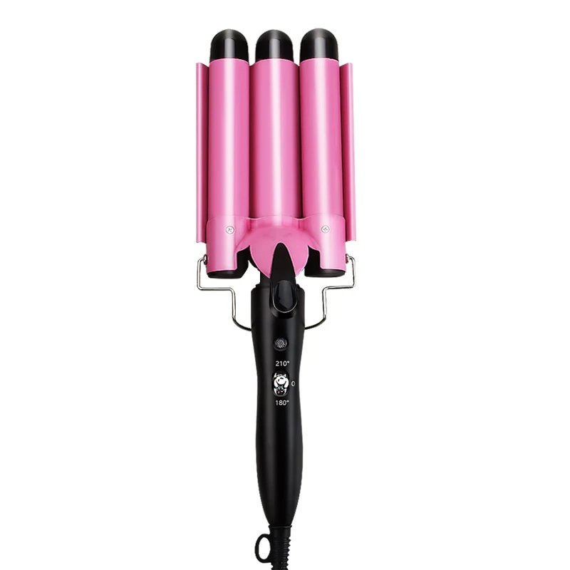 Raxiva-professional 3 barrel curling iron