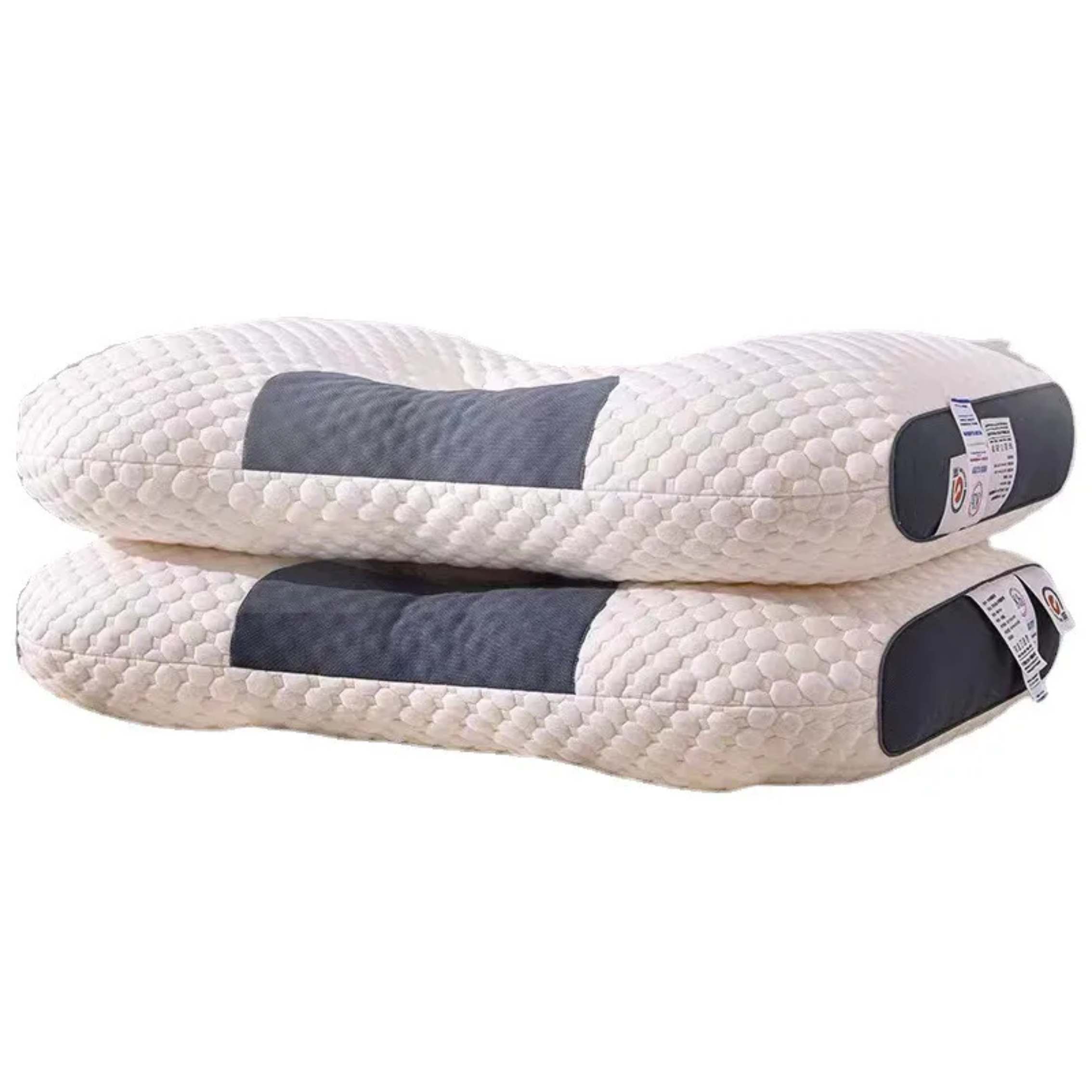 Raxiva-3d knitted cotton massage pillow spa comfort at home