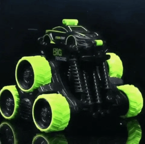 Raxiva-kids high speed 360 rotating remote control car toy