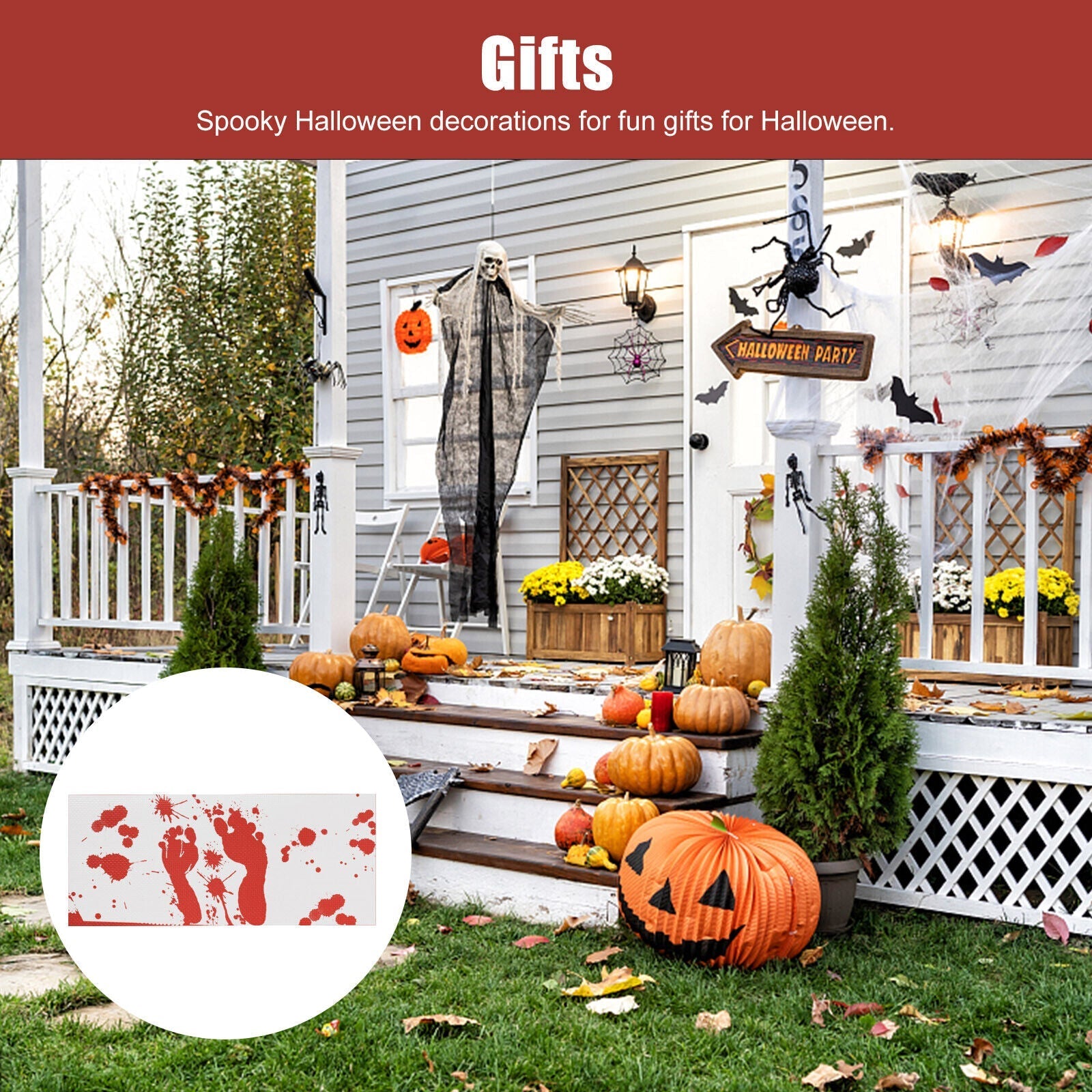 Raxiva-color changing bath mat