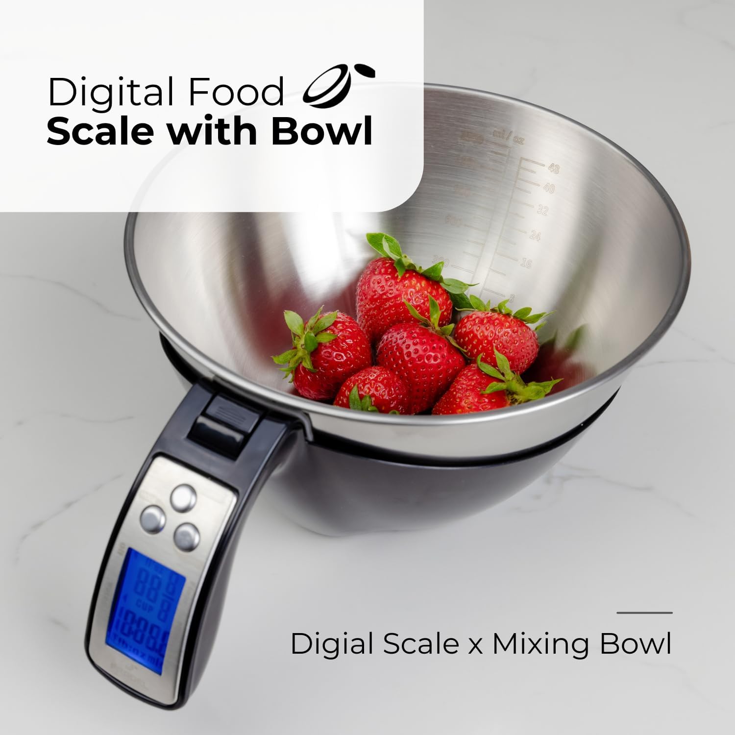 Raxiva-digital measuring cup scale