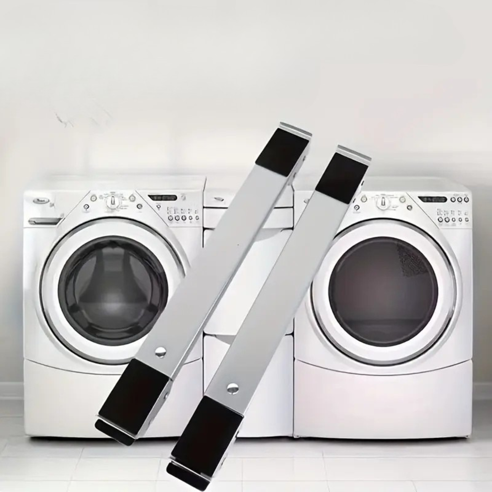 Raxiva-socle mobile universel avec frein pack de 2