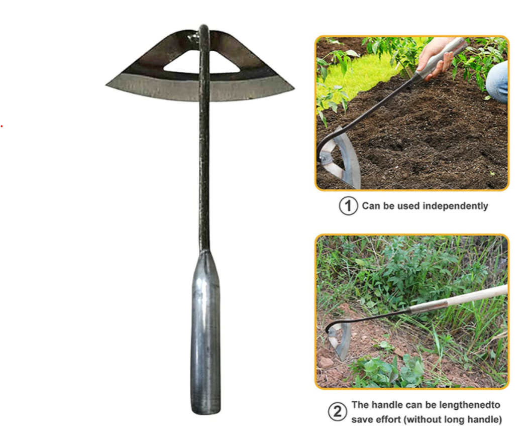 Raxiva-all steel hollow hoe for gardening