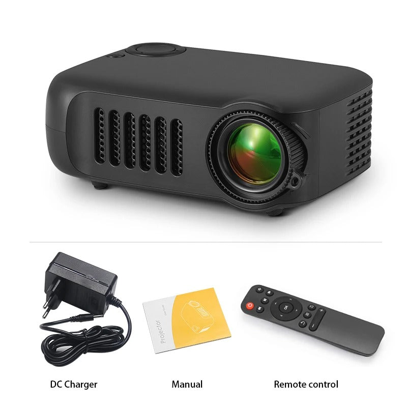 Raxiva-hd mini pocket portable projector