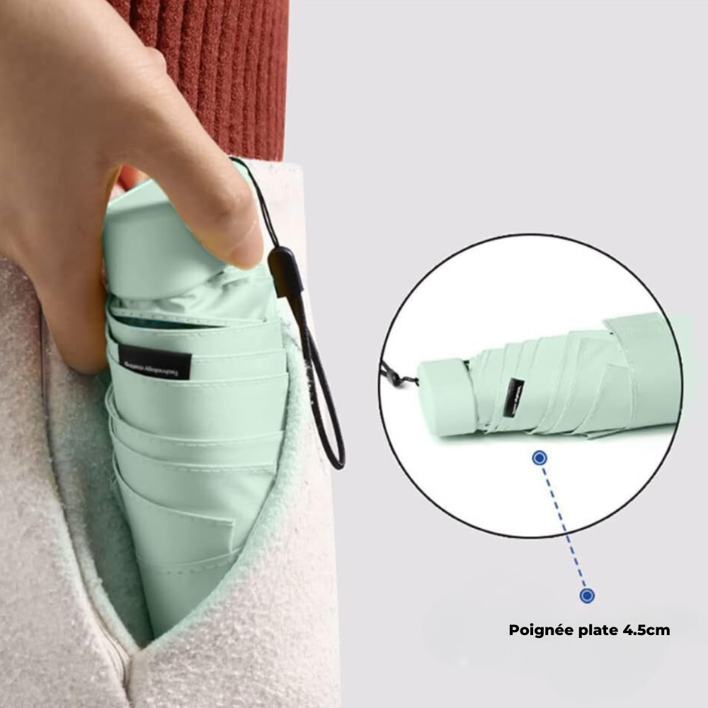 Raxiva-parapluie compact arme secrete contre pluie