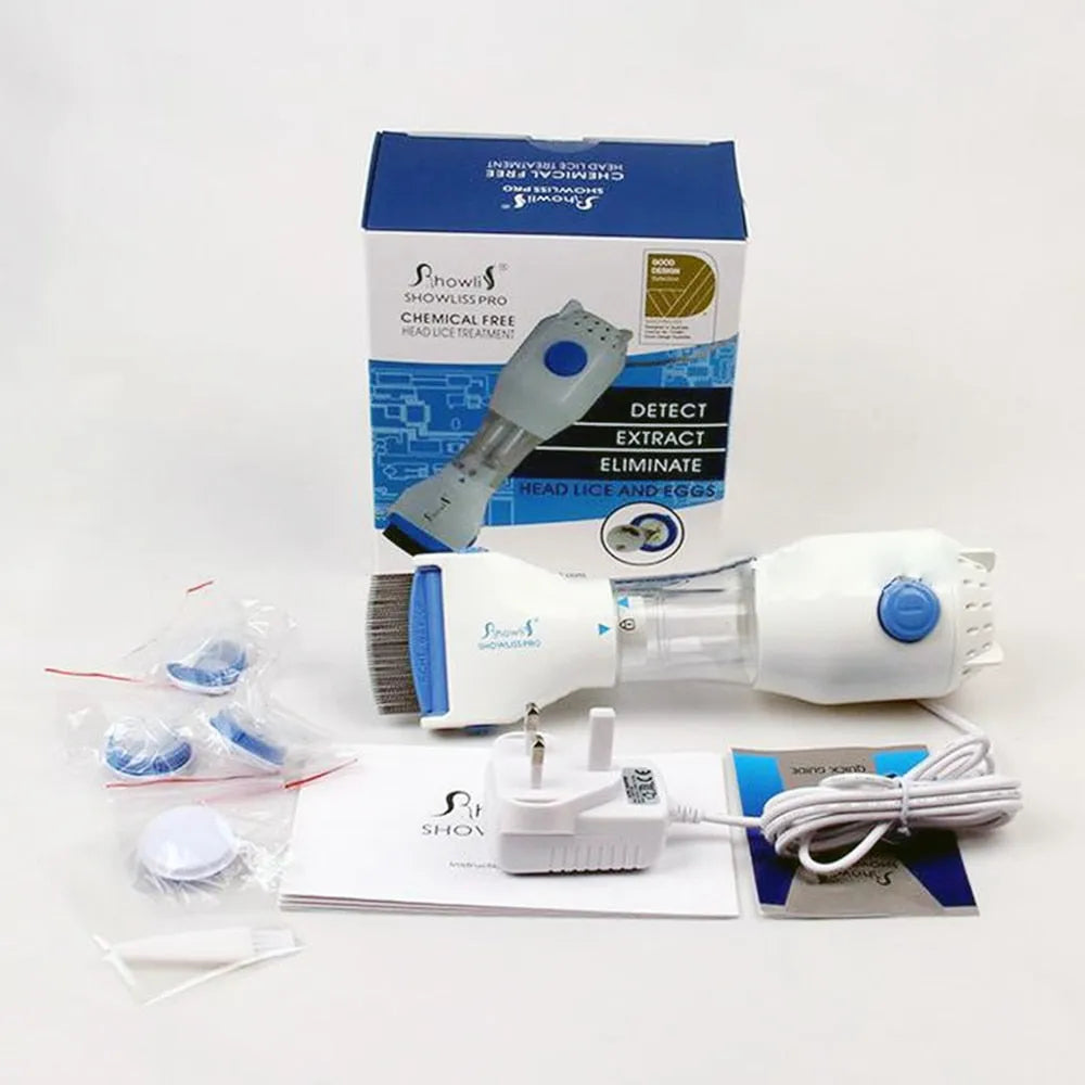 Raxiva-electric anti flea pet comb