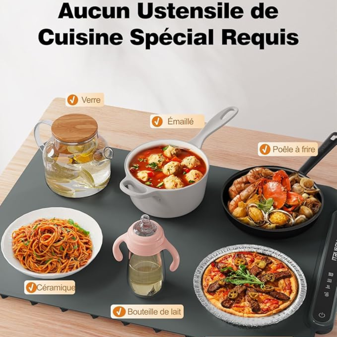 Raxiva-thermoplats le chauffe plats intelligent polyvalent