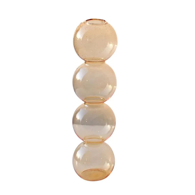 Raxiva bubble glass vase
