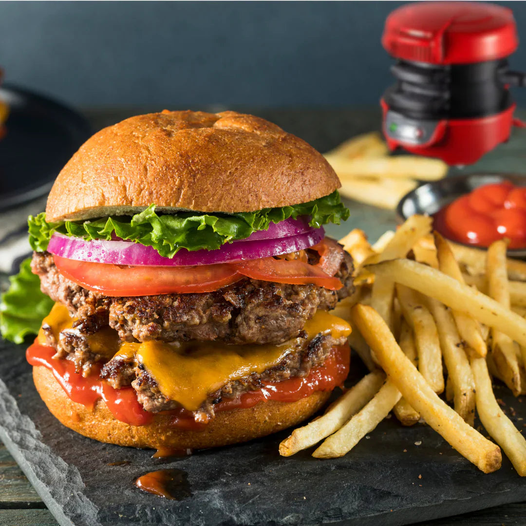 Raxiva-presse a burger manuel multifonction