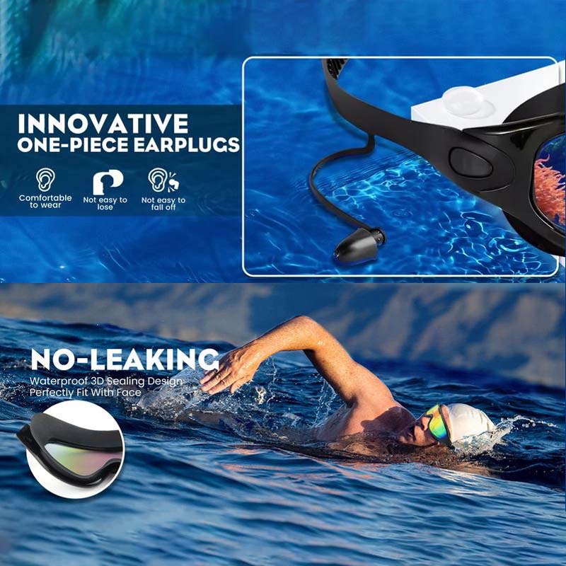 Raxiva-wide angle swimming goggles anti fog