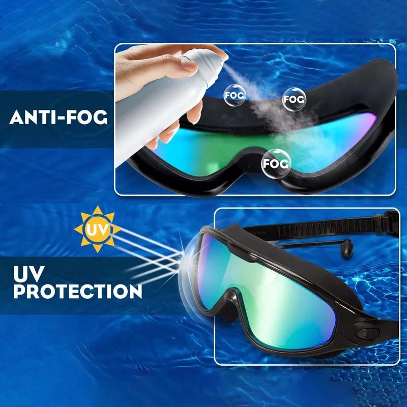 Raxiva-wide angle swimming goggles anti fog
