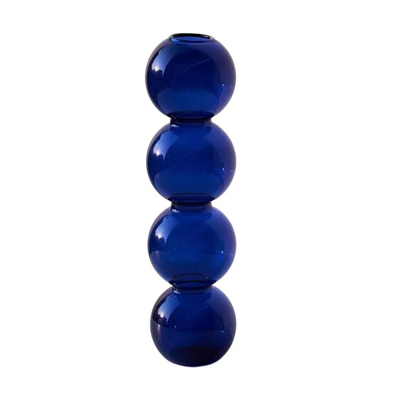 Raxiva bubble glass vase