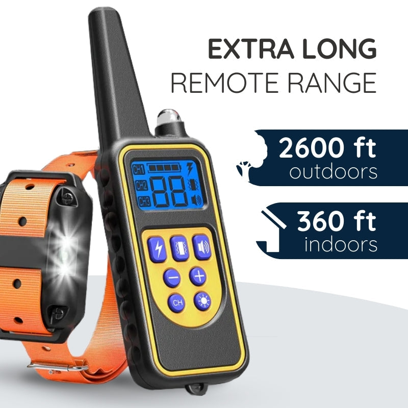 Raxiva remote dog training collar