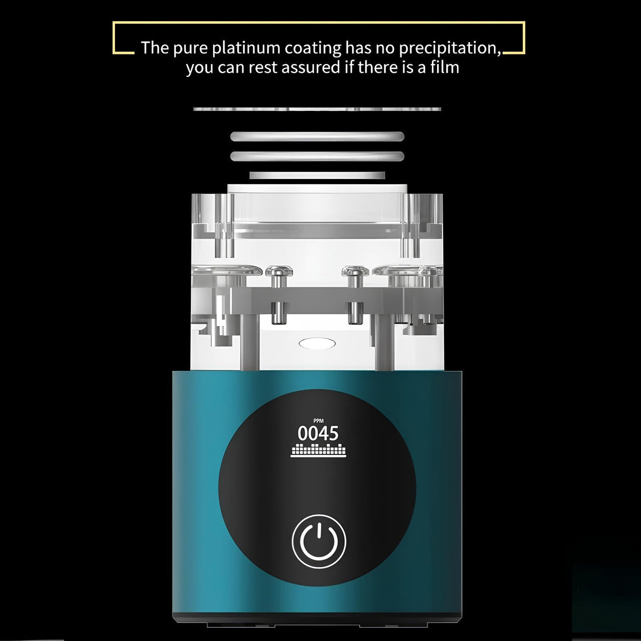 Raxiva-high concentration 5000ppb spe pem hydrogen water bottle ionizer