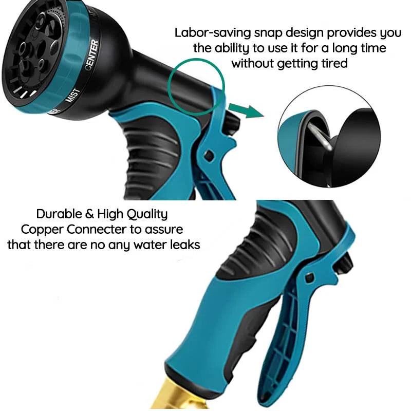 Raxiva 100ft expandable garden water hose