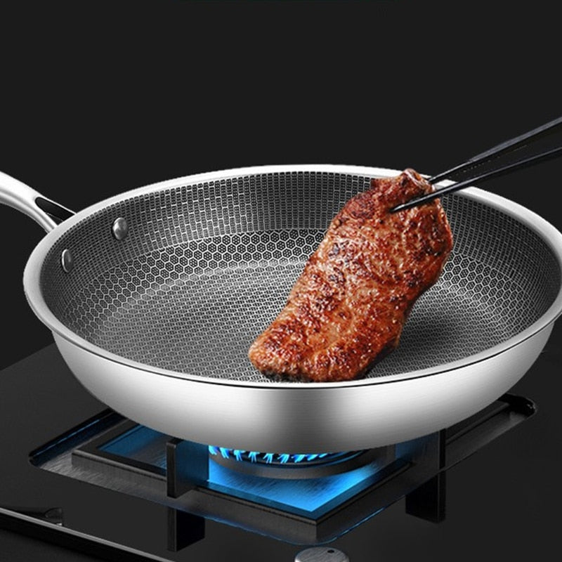 Raxiva-non stick stainless steel skillet