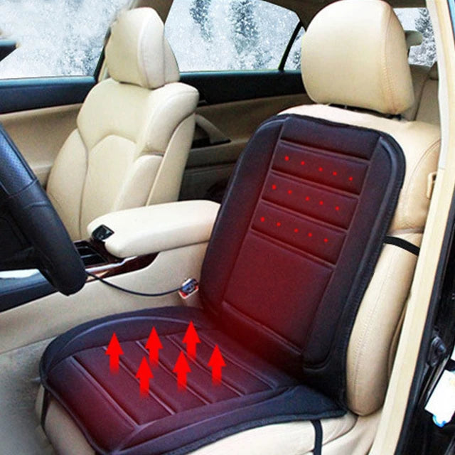 Raxiva-full coverage heated winter car seat cushion pad