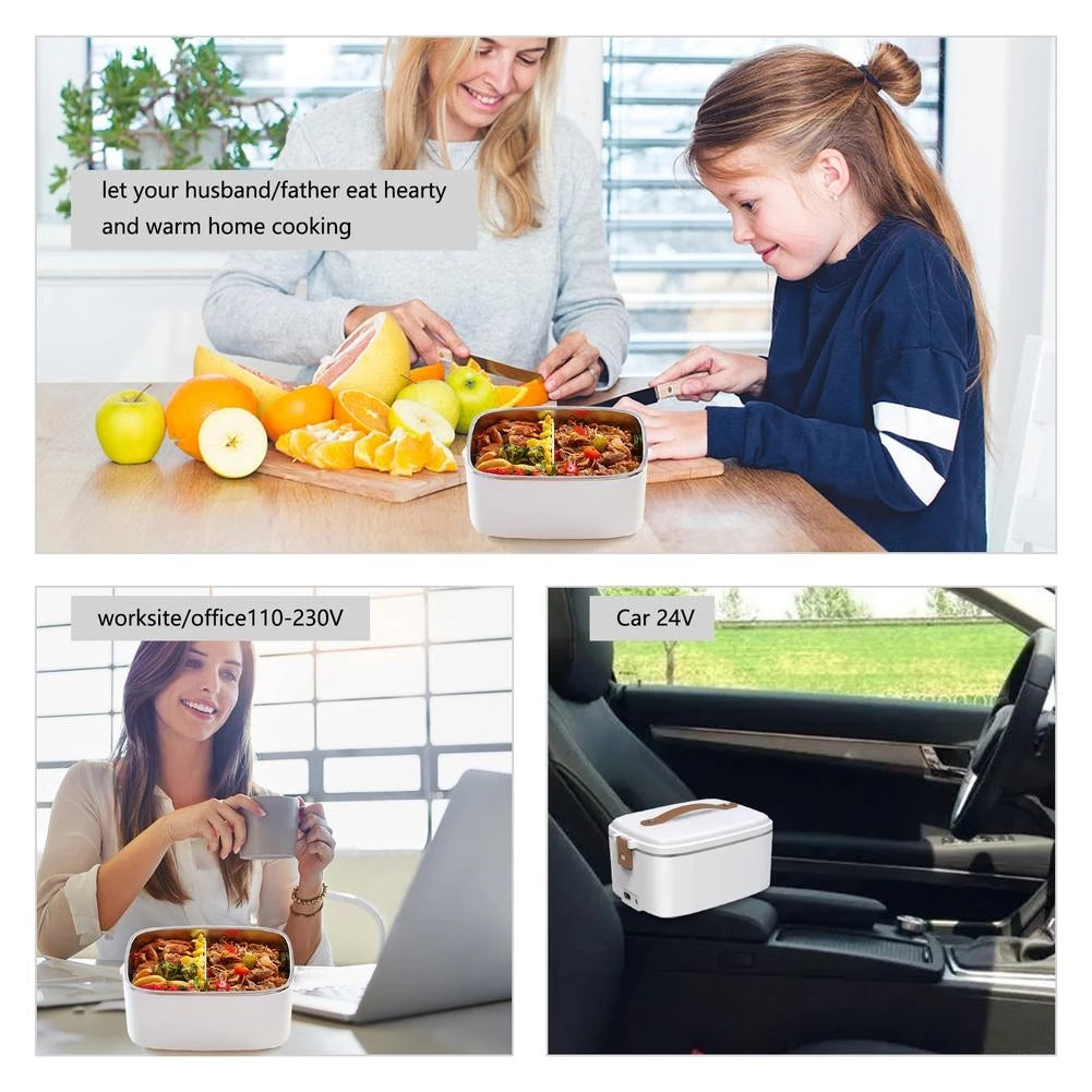 Raxiva-3 in 1 electric lunch box