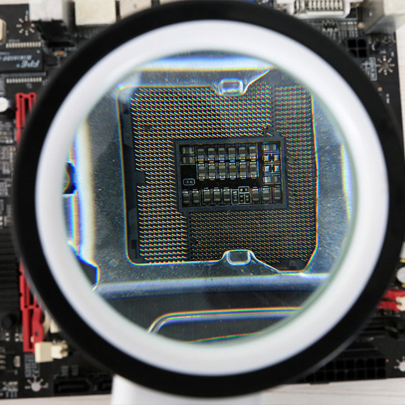 Raxiva-30x optical magnifier with led light