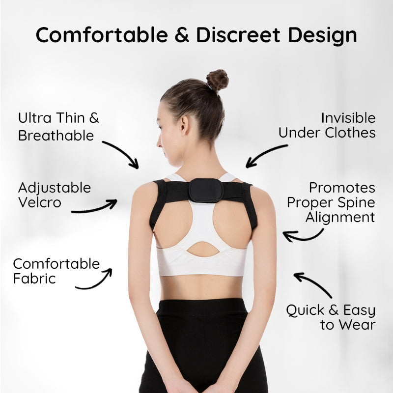 Raxiva invisible back posture corrector
