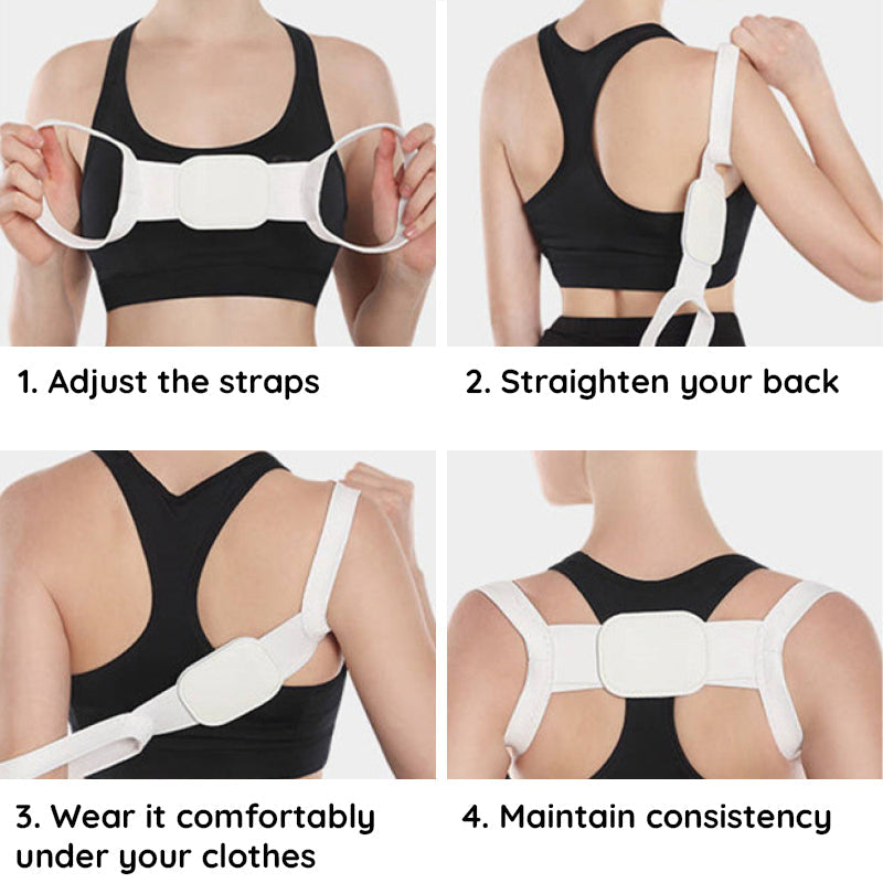 Raxiva invisible back posture corrector