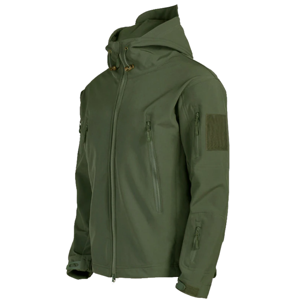 Military-style Combat Jacket-Raxiva-Army Green-S-SKU38841708345688125FASHION7491699900477, Military-style Combat Jacket, , Raxiva, FASHION,