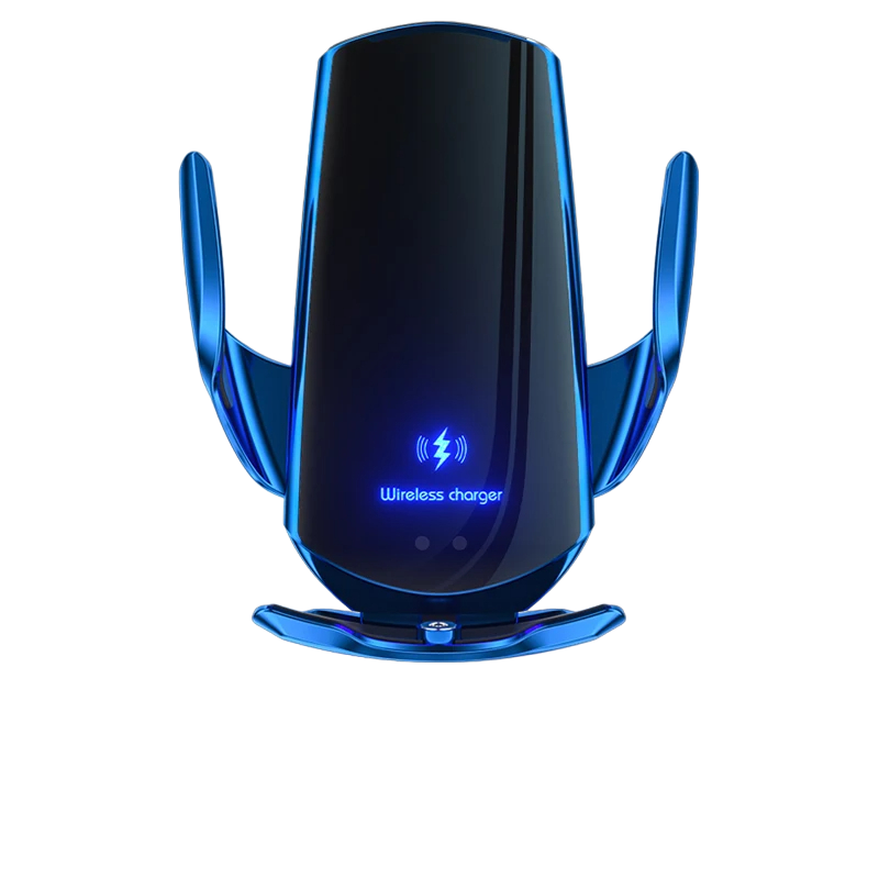Raxiva-15w auto clamping wireless car charger secure fast charging on the go