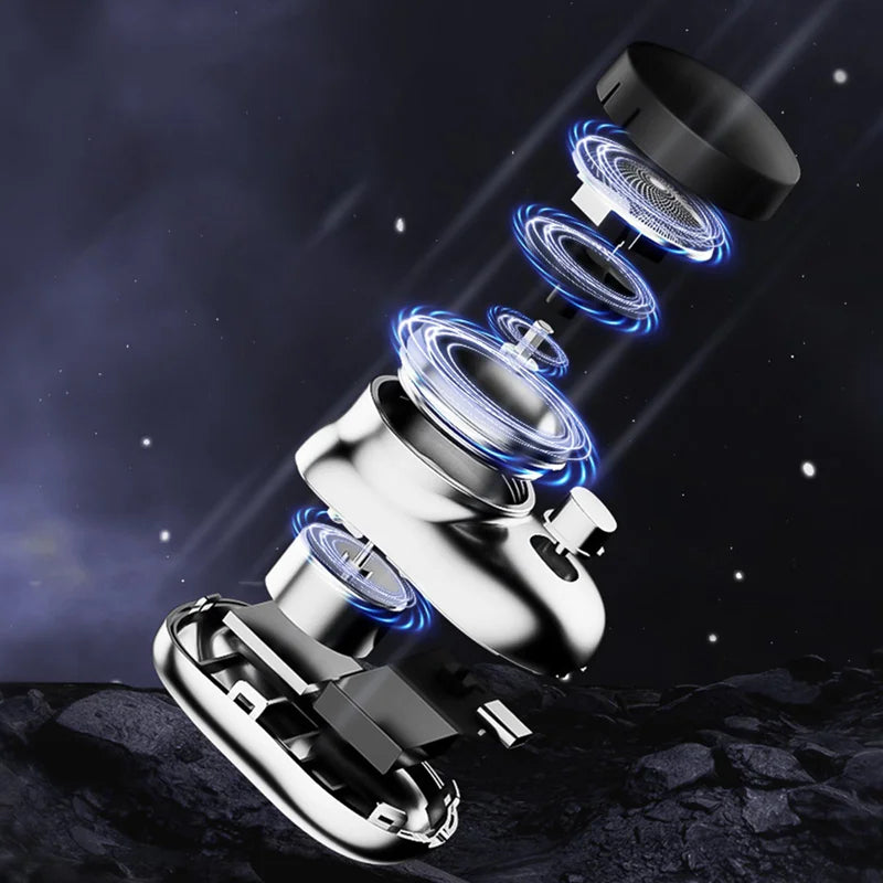 Raxiva pocket size usb electric shaver