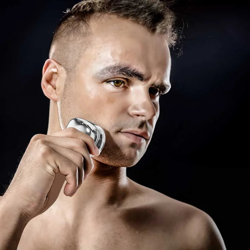 Raxiva pocket size usb electric shaver