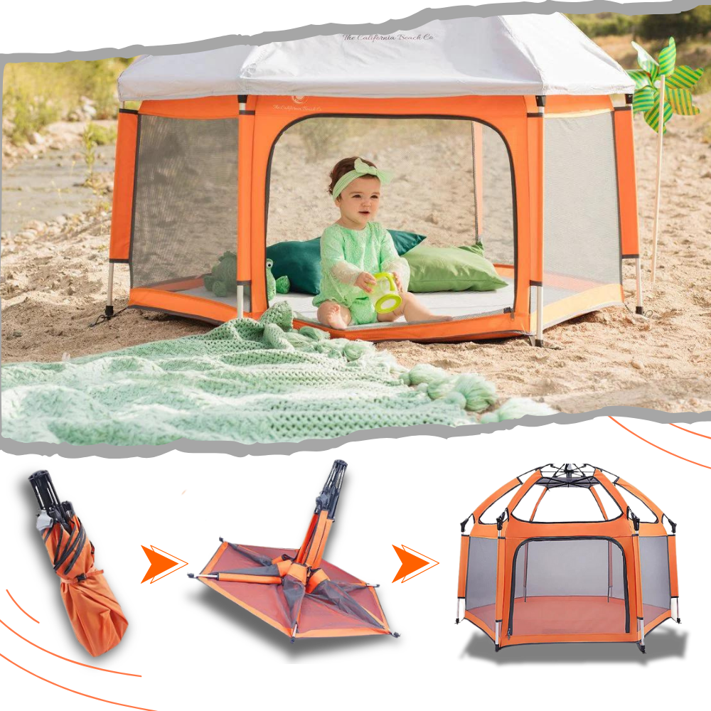 Pop-up Mesh Children's Playpen-Raxiva-SPORT7491682369597, Pop-up Mesh Children's Playpen, , Raxiva, SPORT,
