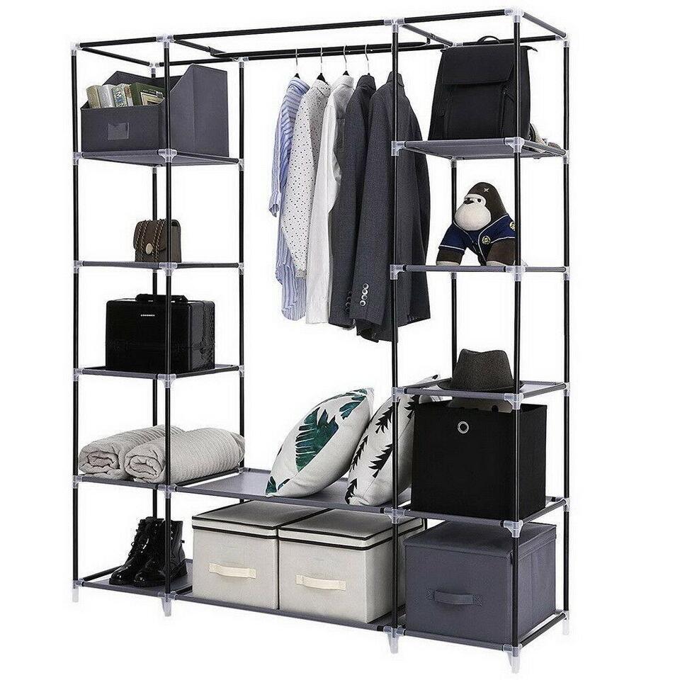 Portable Wardrobe Closet-Raxiva-SKU38841708203704381Portable Wardrobe Closet7491668934717, Portable Wardrobe Closet, , Raxiva, Portable Wardrobe Closet,
