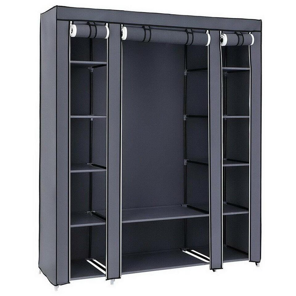 Portable Wardrobe Closet-Raxiva-SKU38841708203704381Portable Wardrobe Closet7491668934717, Portable Wardrobe Closet, , Raxiva, Portable Wardrobe Closet,