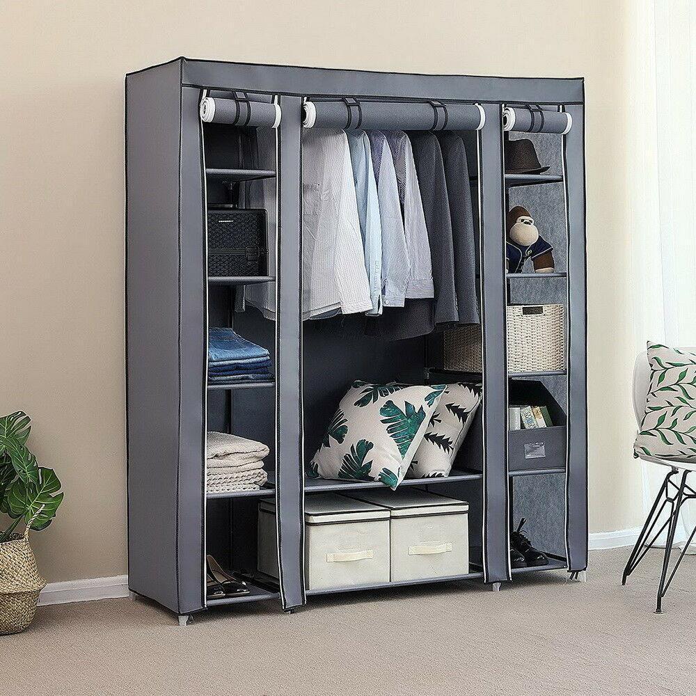 Portable Wardrobe Closet-Raxiva-SKU38841708203704381Portable Wardrobe Closet7491668934717, Portable Wardrobe Closet, , Raxiva, Portable Wardrobe Closet,