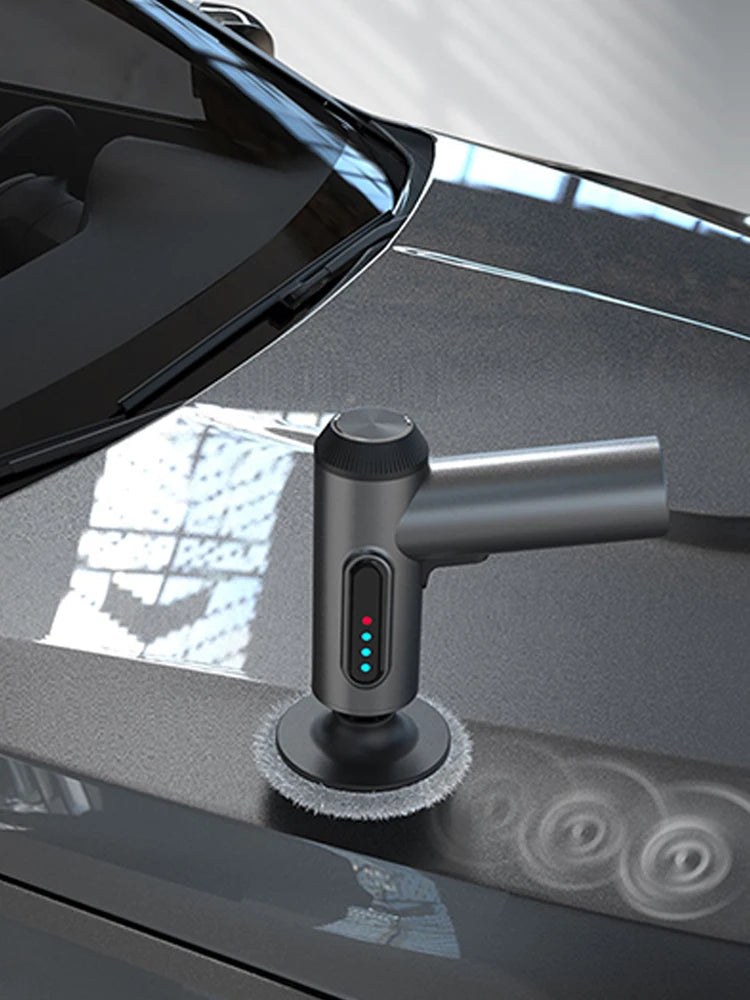 Raxiva - Cordless Handheld Car Polisher – Powerful Waxing Machine for Effortless Car Body Cleaning and Polishing