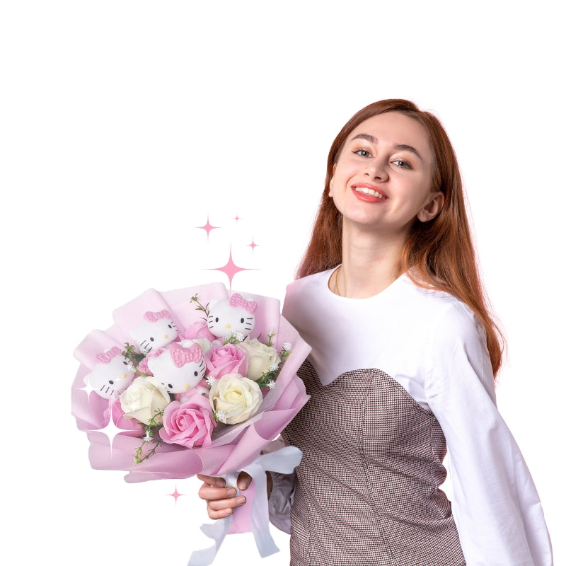 Raxiva - Hello Kitty Flowers Bouquet