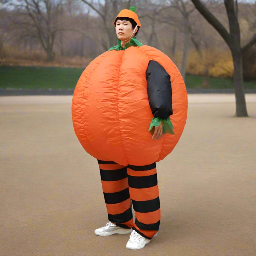 Raxiva - Inflatable Pumpkin Costume - Fun, Eye-Catching, Versatile