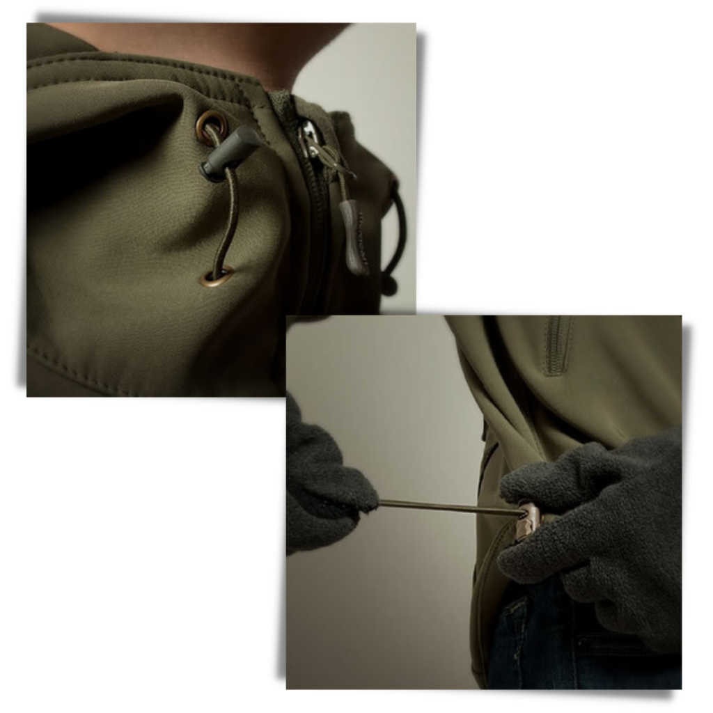 Raxiva - Military-style Combat Jacket