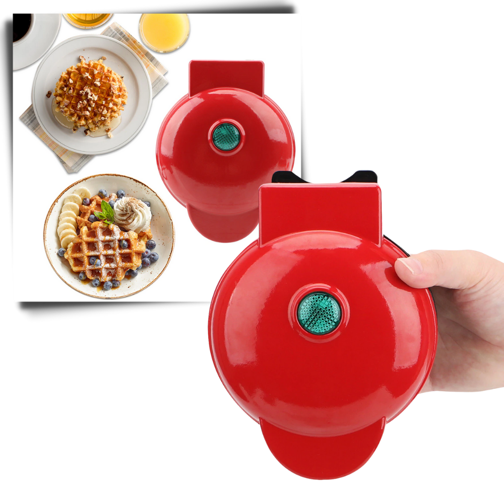 Raxiva - Mini Waffle Maker