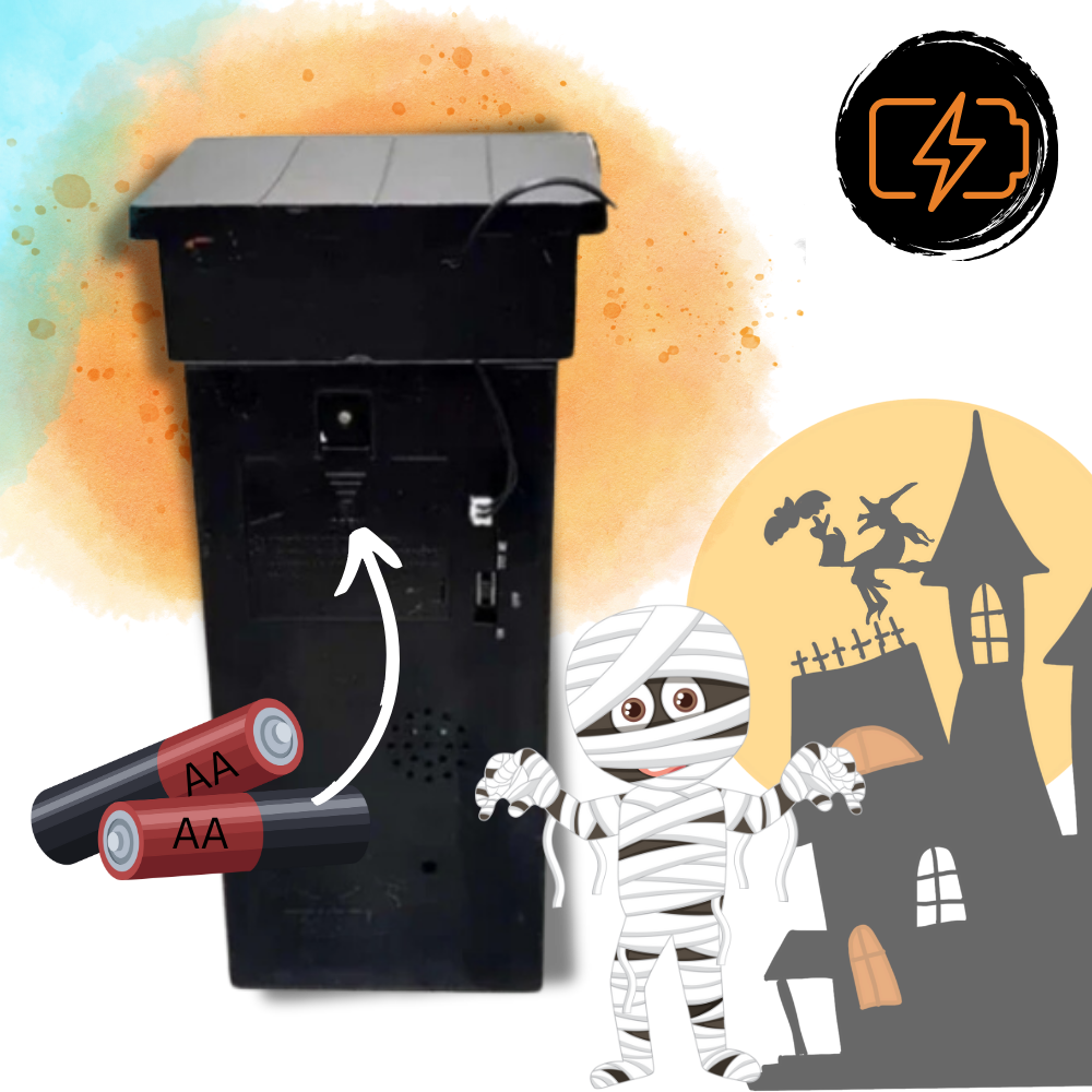 Raxiva - Motion Activated Mummy Halloween Outhouse