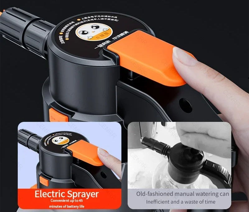 Raxiva - Motorized Cleaning Handheld Foam Cannon – Professional Electric Foam Sprayer for Effortless Car Wash