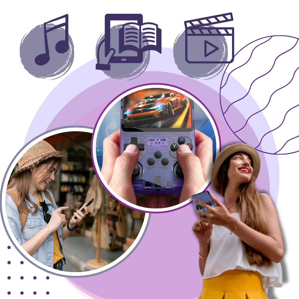 Raxiva - Multiple Emulator Retro Handheld Console