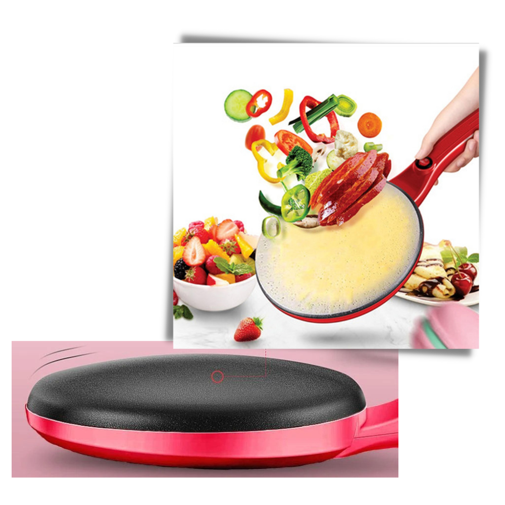 Raxiva - Non-Stick Electric Crepe Maker